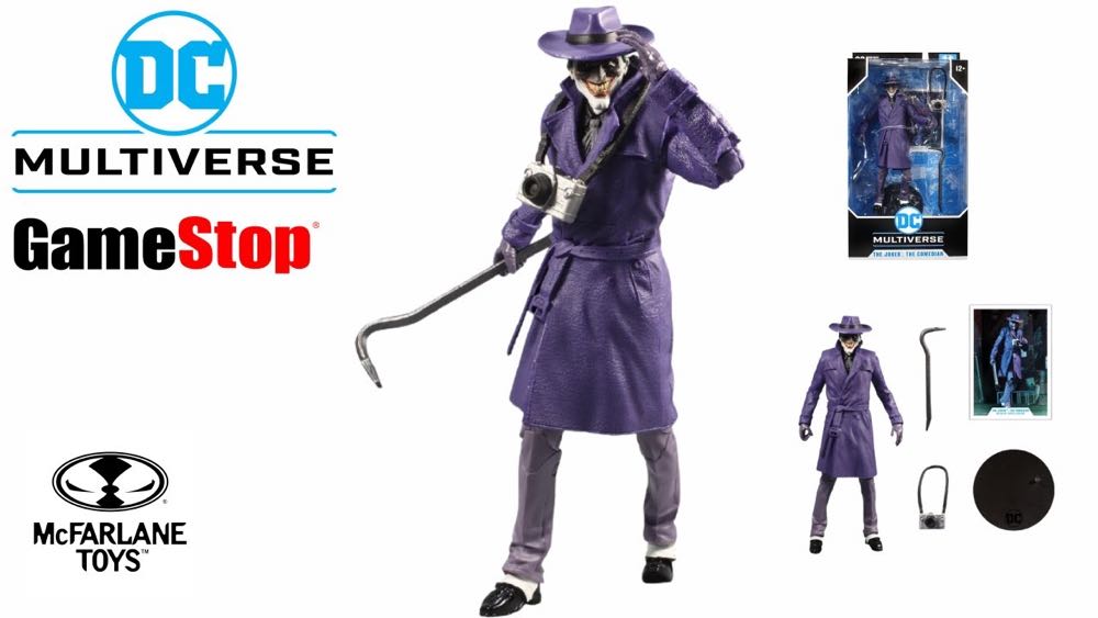 The Joker: The Comedian - McFarlane Toys (Batman: Three Jokers) action figure collectible [Barcode 787926301410] - Main Image 4