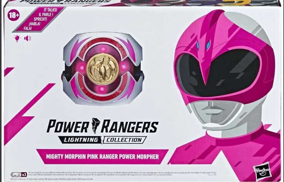 Mighty Morphin Pink Ranger Power Rangers Lightning Collection Morpher - Hasbro (Power Rangers Lightning Collection) action figure collectible [Barcode 5010993841448] - Main Image 1
