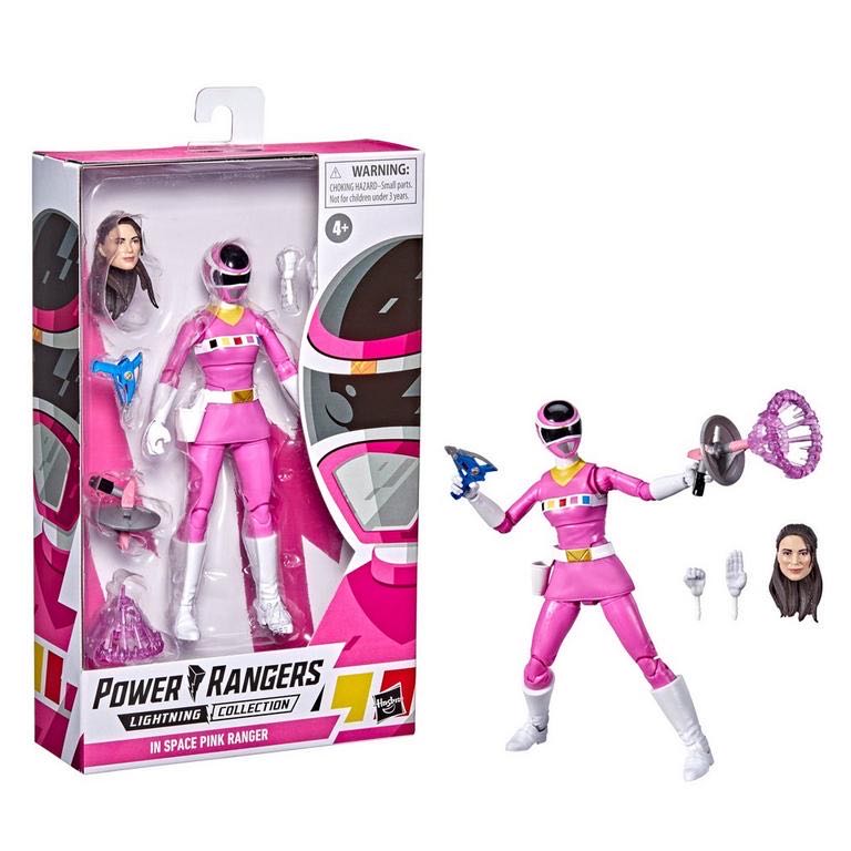 Lightning Collection In Space Pink Ranger - Hasbro (Power Rangers Lightning Collection) action figure collectible [Barcode 195166135311] - Main Image 4