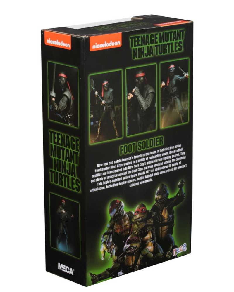 TMNT (1990 Movie 1:4 Scale): Foot Soldier - Neca (Teenage Mutant Ninja Turtles) action figure collectible - Main Image 2
