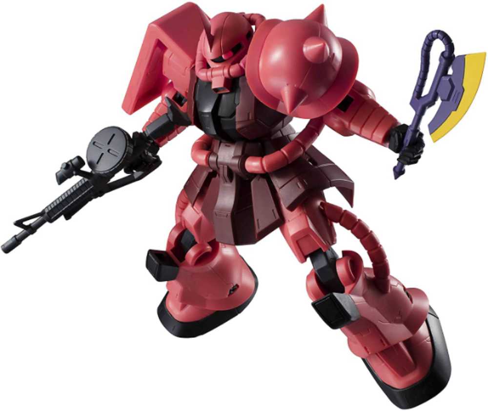Gundam Universe: GU-12 MS-065 Char’s Zaku II - Ban Dai (Gundam Universe) action figure collectible [Barcode 851365007643] - Main Image 2