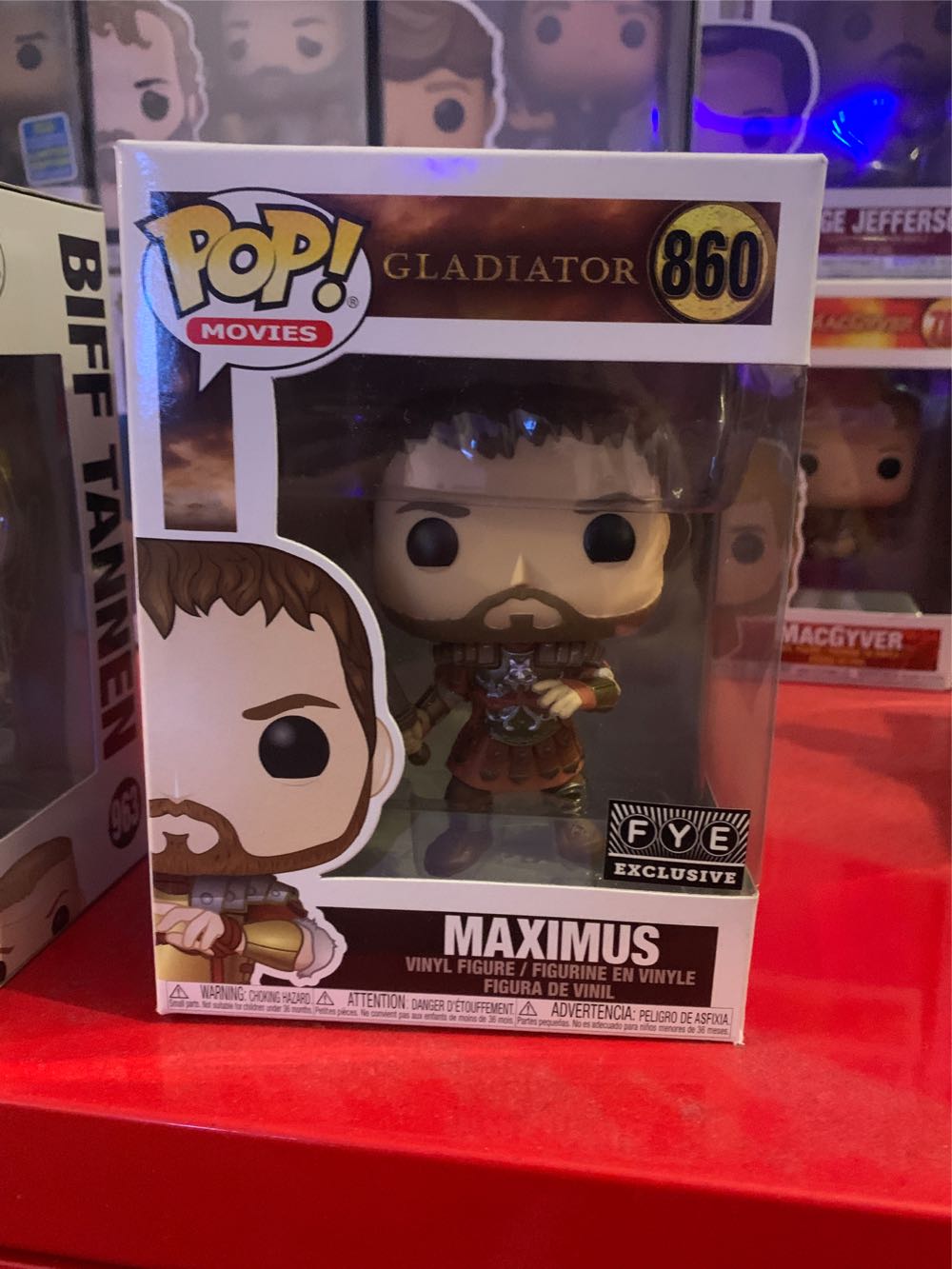 Maximus (Gladiator) 860 FYE EXCLUSIVE  action figure collectible [Barcode 889698408172] - Main Image 2