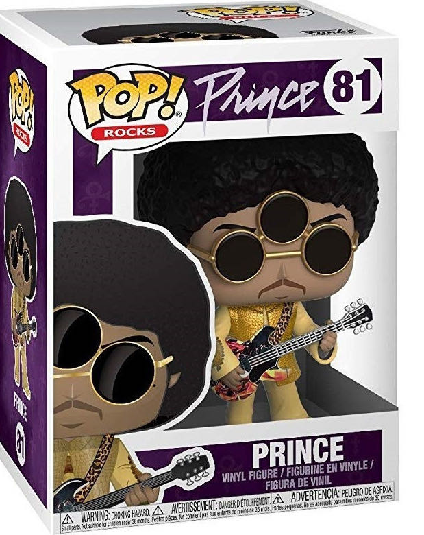 Funko Rocks #81 Prince - Funko Pop Rocks action figure collectible [Barcode 889698322508] - Main Image 2