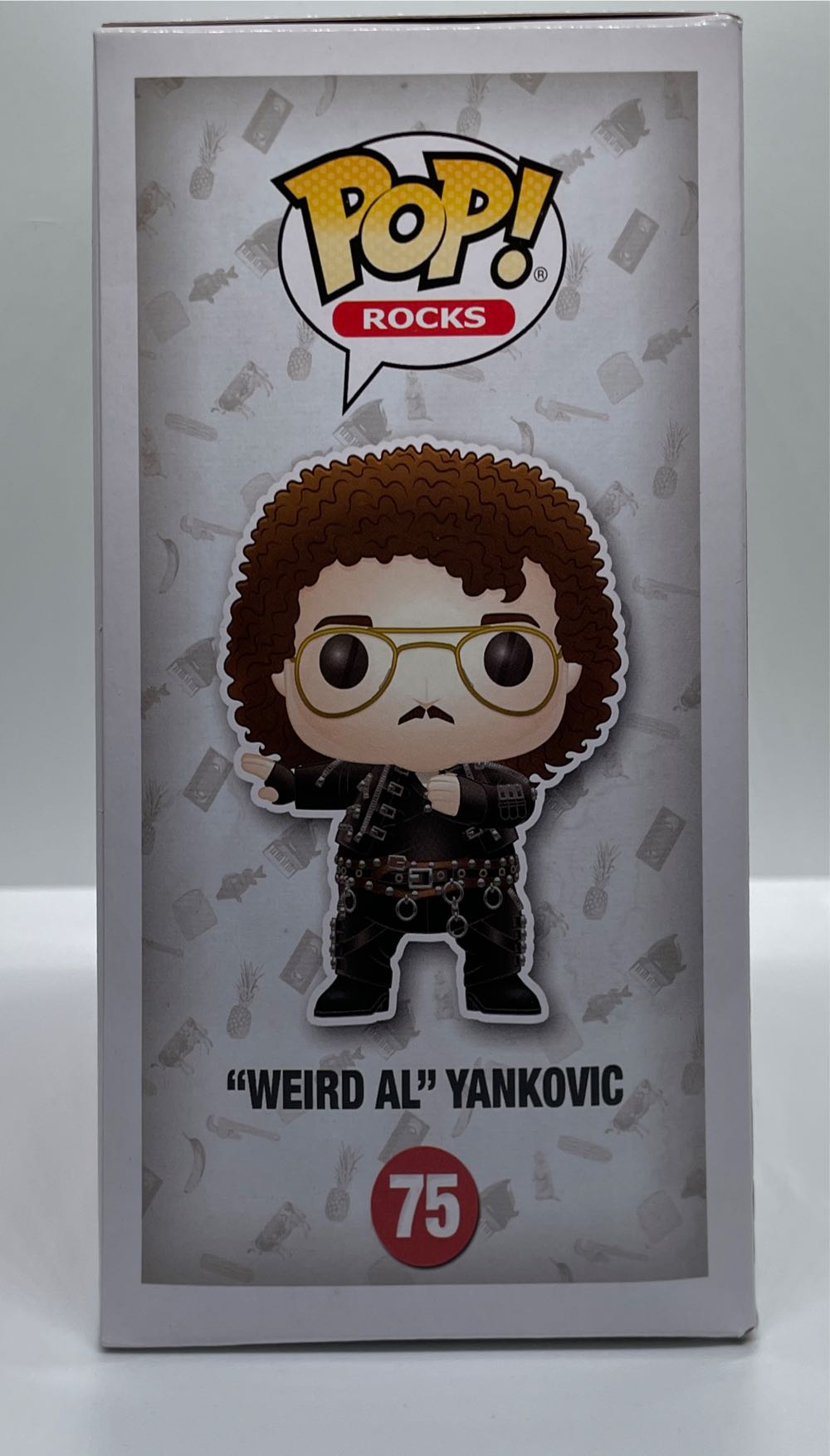 Pop! Rocks (Weird Al Yankovic): #75 Weird Al Yankovic (Fat) - Funko (Weird Al Yankovic) action figure collectible [Barcode 889698302012] - Main Image 3