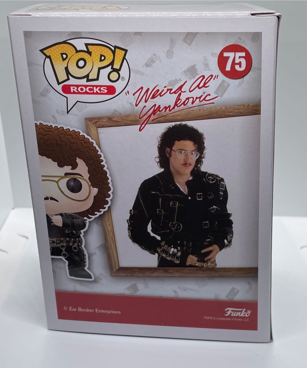 Pop! Rocks (Weird Al Yankovic): #75 Weird Al Yankovic (Fat) - Funko (Weird Al Yankovic) action figure collectible [Barcode 889698302012] - Main Image 4