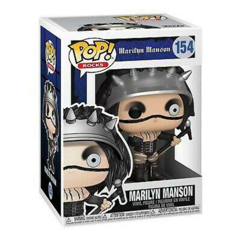 Marilyn Manson: Funko Pop! Marilyn Manson #154 - Funko Pop! Rocks (marilyn manson) action figure collectible [Barcode 889698453905] - Main Image 3