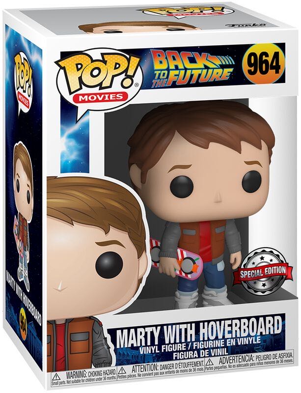 Back To The Future 964 Marty With Hoverboard - Funko (Back To The Future) action figure collectible [Barcode 889698487085] - Main Image 2