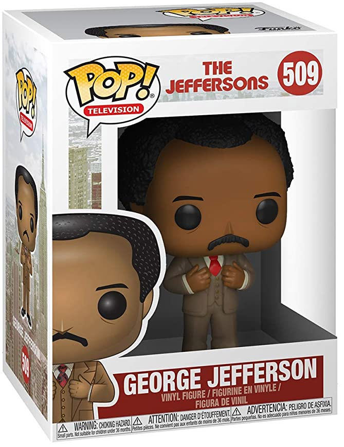 George Jefferson (the Jefferson) 509  action figure collectible [Barcode 889698367974] - Main Image 2
