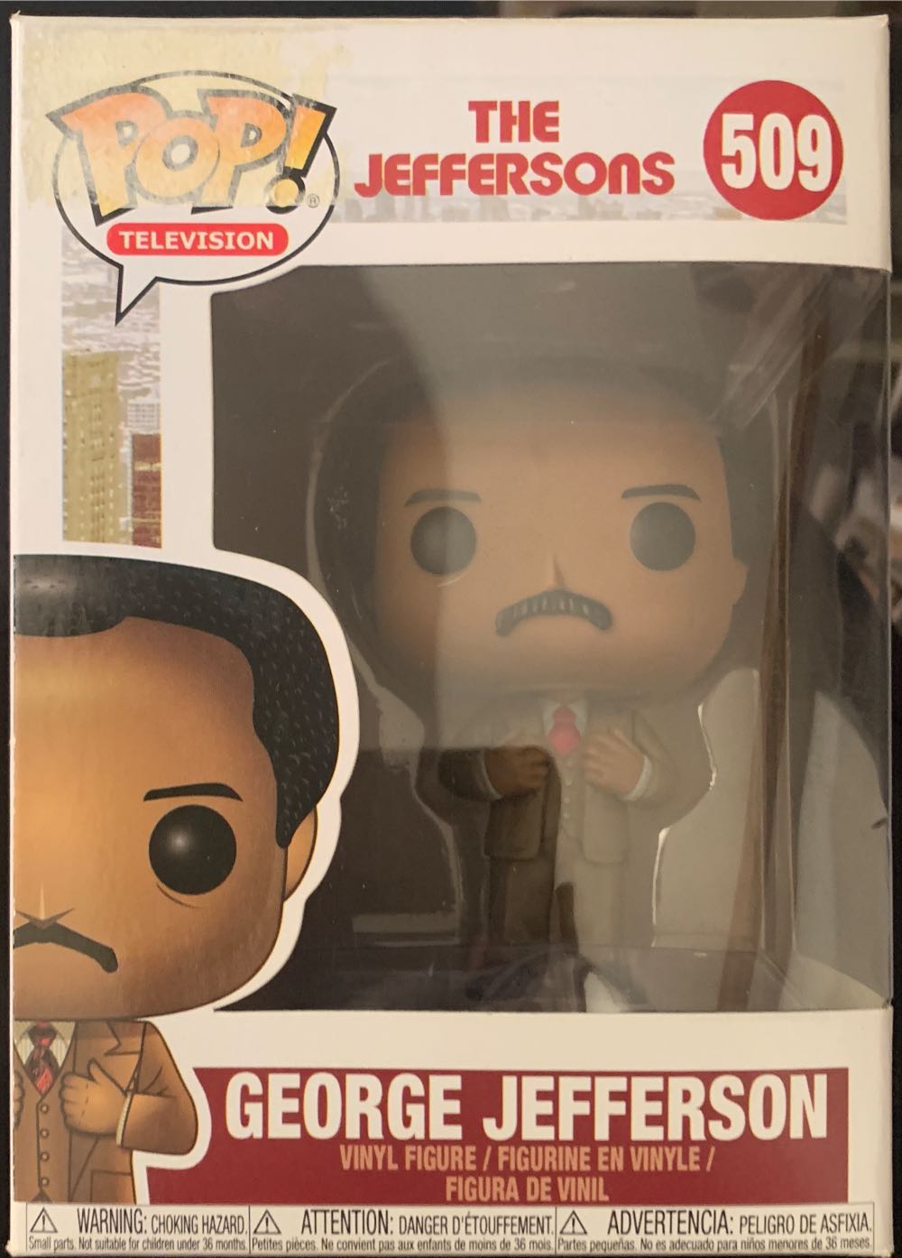 George Jefferson (the Jefferson) 509  action figure collectible [Barcode 889698367974] - Main Image 3