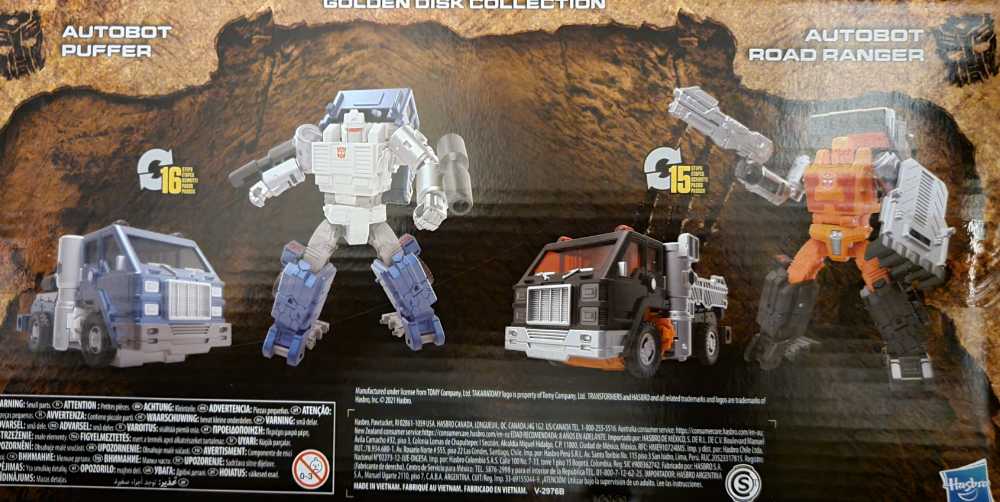 Puffer & Road Ranger - Hasbro (Transformers Kingdom) action figure collectible [Barcode 5010993914456] - Main Image 2