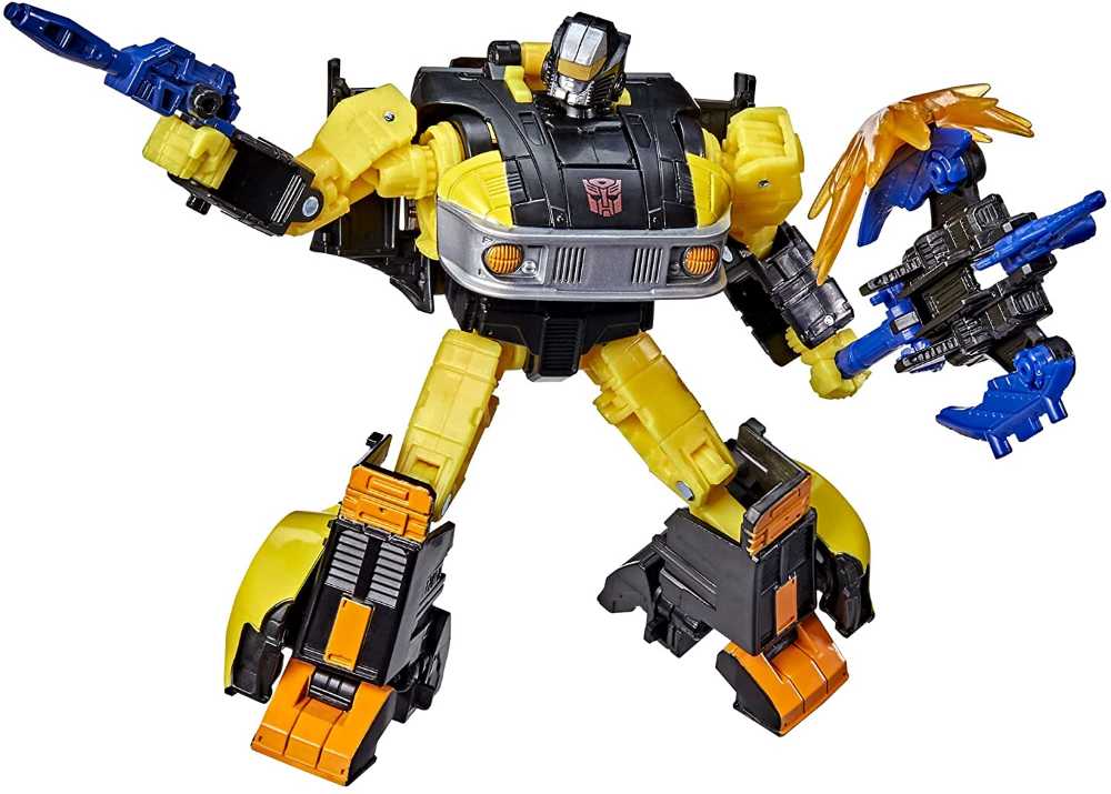 TF: Kingdom Golden Disc 2 Jackpot & Sights - Hasbro / Takara Tomy (The Transformers) action figure collectible [Barcode 5010993919536] - Main Image 3