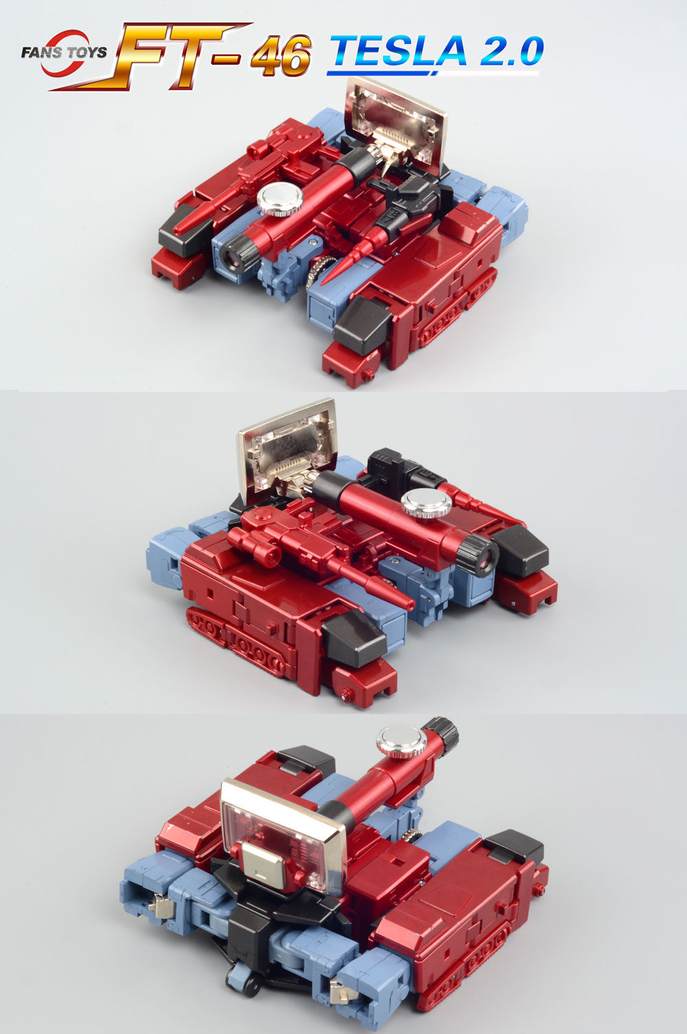 Perceptor FT-46 (Tesla 2.0) - Fans Toys (Transformers G1) action figure collectible - Main Image 2