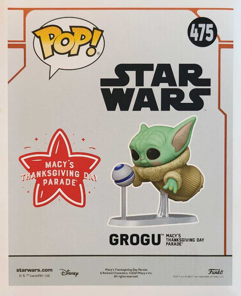Funko Pop! Television: The Mandalorian - Grogu Macy’s Day Parade Float Deluxe  MANDO - Funko (Star Wars The Mandalorian) action figure collectible [Barcode 889698598934] - Main Image 2