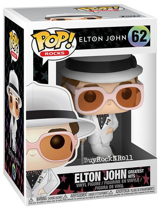 Elton John Greatest Hits (Elton John) 62 - China (Funko Pop! Rocks) action figure collectible [Barcode 889698253208] - Main Image 2