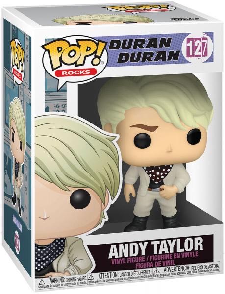 Andy Taylor (Duran Duran) 127  action figure collectible [Barcode 889698412308] - Main Image 2