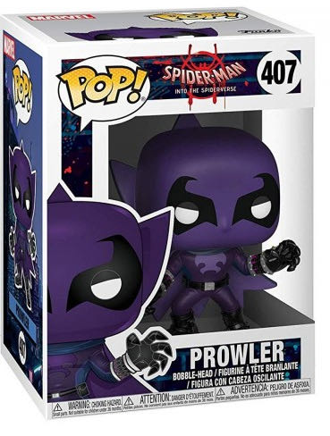Prowler (spider-man Into The Spider-verse) 407  action figure collectible [Barcode 889698339803] - Main Image 2