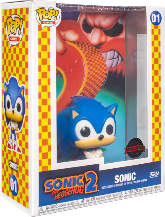 Sonic (Sonic The Hodgehog 2) 01 Special Edition  action figure collectible [Barcode 889698591775] - Main Image 2