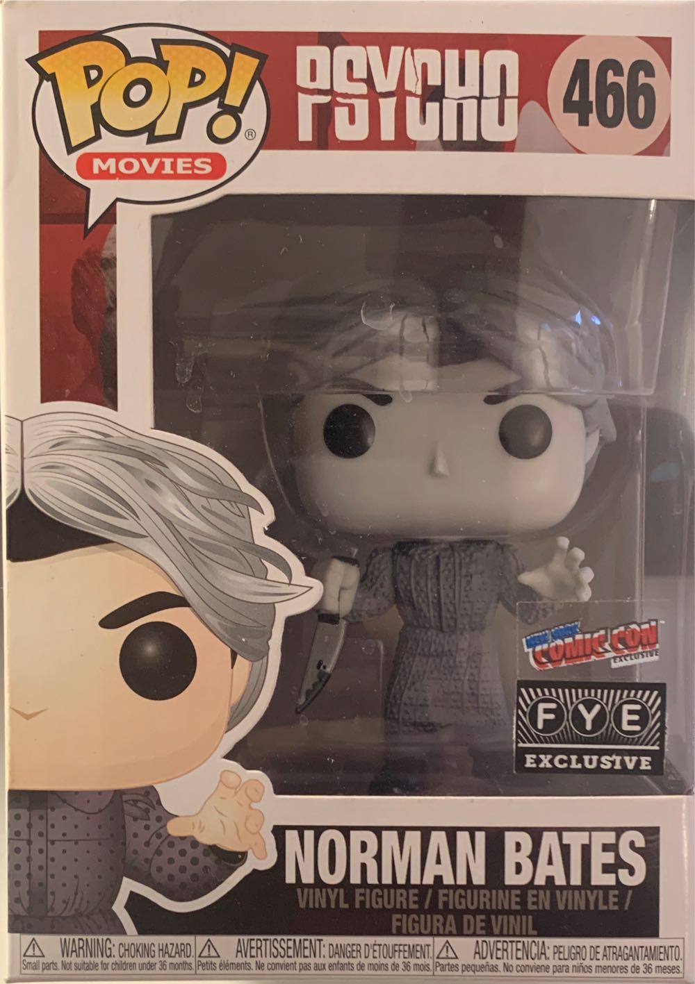 Norman Bates (Psycho) 466 - Funko action figure collectible [Barcode 889698215176] - Main Image 2