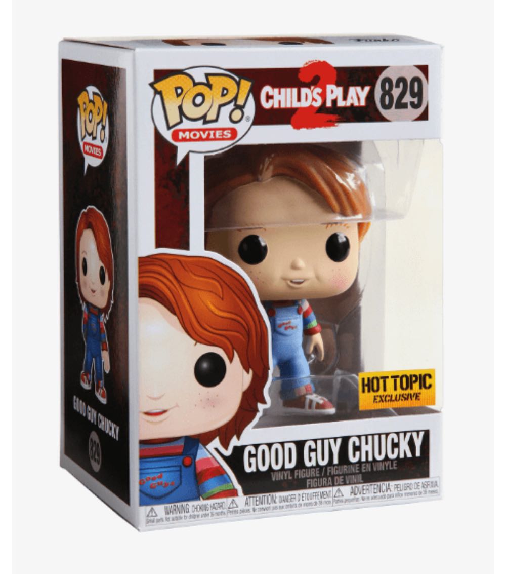 Good Guy Chucky (Child’s Play 2) 829 Hot Topic Exclusive  action figure collectible [Barcode 889698399456] - Main Image 2