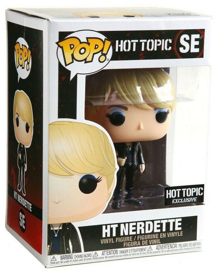 HT Nerdette (Hot Topic) SE/ Hot Topic Exclusive “Black”  action figure collectible [Barcode 889698410373] - Main Image 2