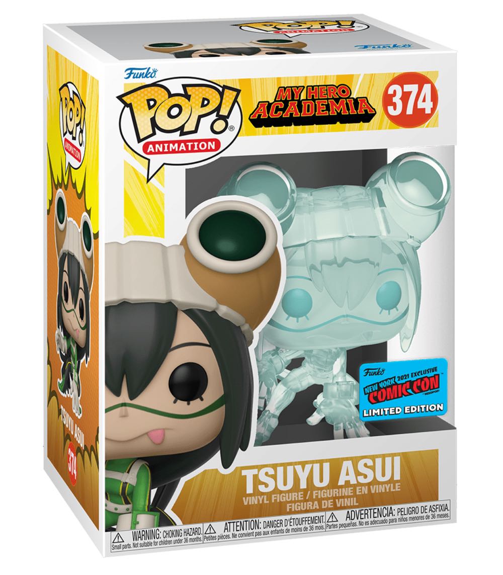 Tsuyu Asui (My Hero Academia) 374 New York Comicon 2021 # 374  action figure collectible [Barcode 889698488389] - Main Image 2