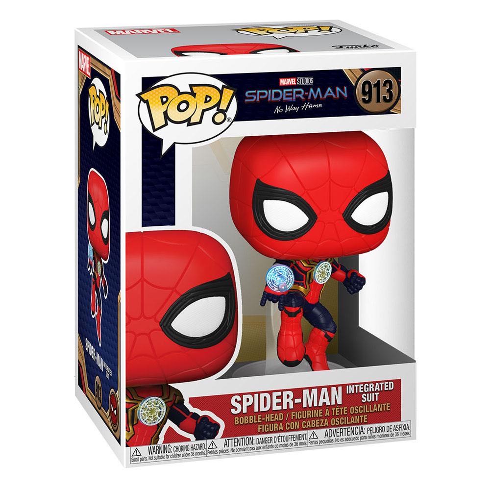 Spider-Man Integrated Suit (Spider-man No Way Home) 913 - Funko action figure collectible [Barcode 889698568296] - Main Image 2