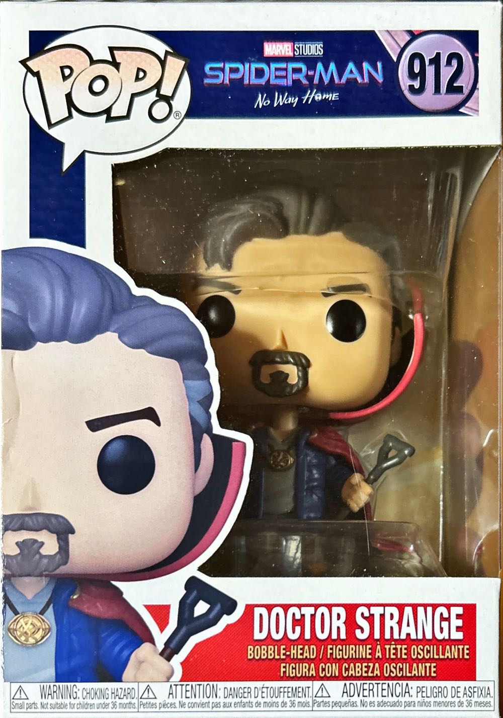 Doctor Strange 912 - Funko Pop (Spider-Man - No Way Home) action figure collectible [Barcode 889698568289] - Main Image 3