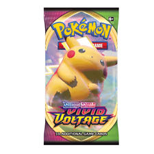 Voltage Card Pack Sword And Shield Vivid Voltage Booster Pack Factory Sealed!  action figure collectible [Barcode 820650807497] - Main Image 1
