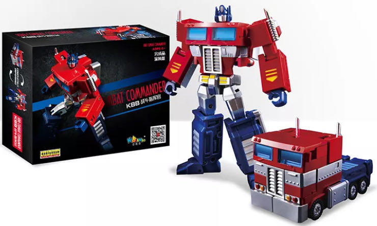 KBB COMBAT COMMANDER GT-05(Optimus Prime) - KuBianBao (G1) action figure collectible - Main Image 4
