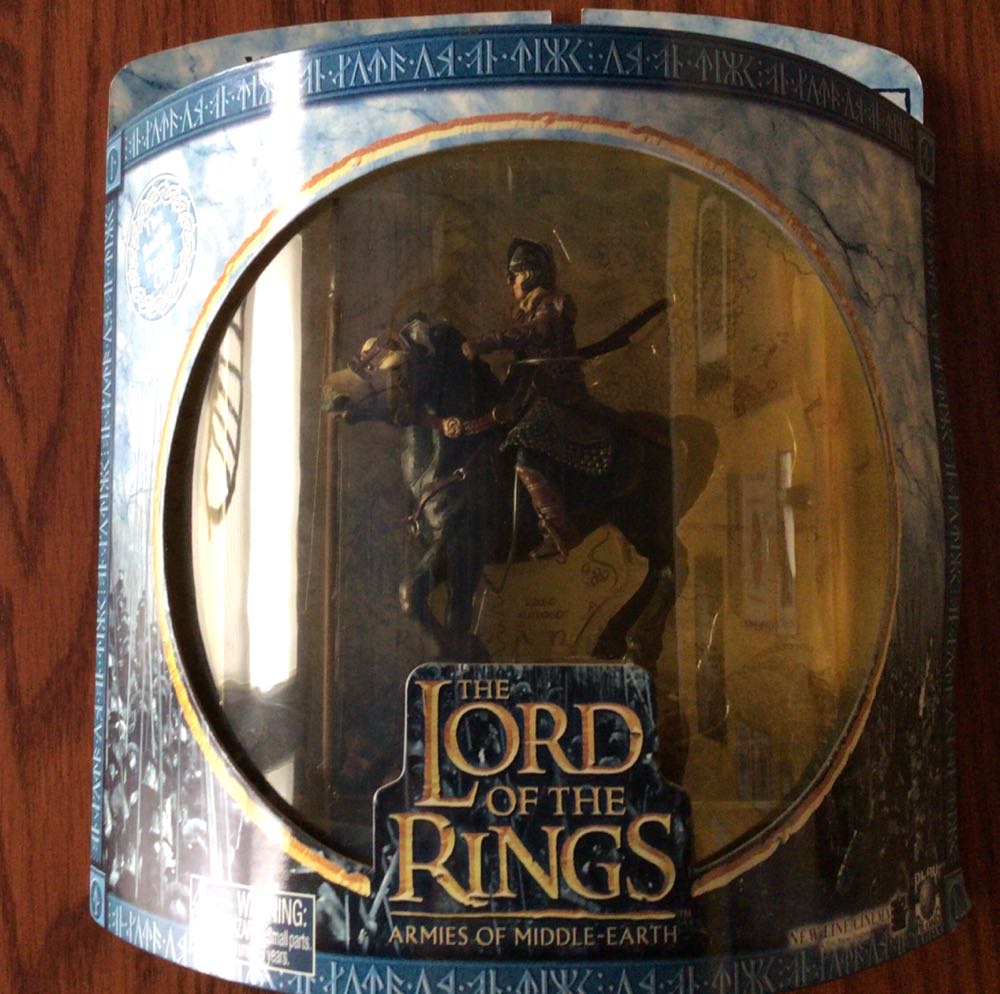 Eomer on Horseback - Playalongtoys (Lord of the Rings - Armies of Middle-Earth) action figure collectible [Barcode 687203480114] - Main Image 2