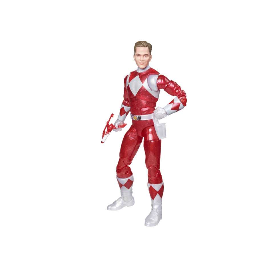 Red Ranger (Metallic) - Hasbro (Mighty Morphin Power Rangers) action figure collectible [Barcode 5010993855155] - Main Image 3
