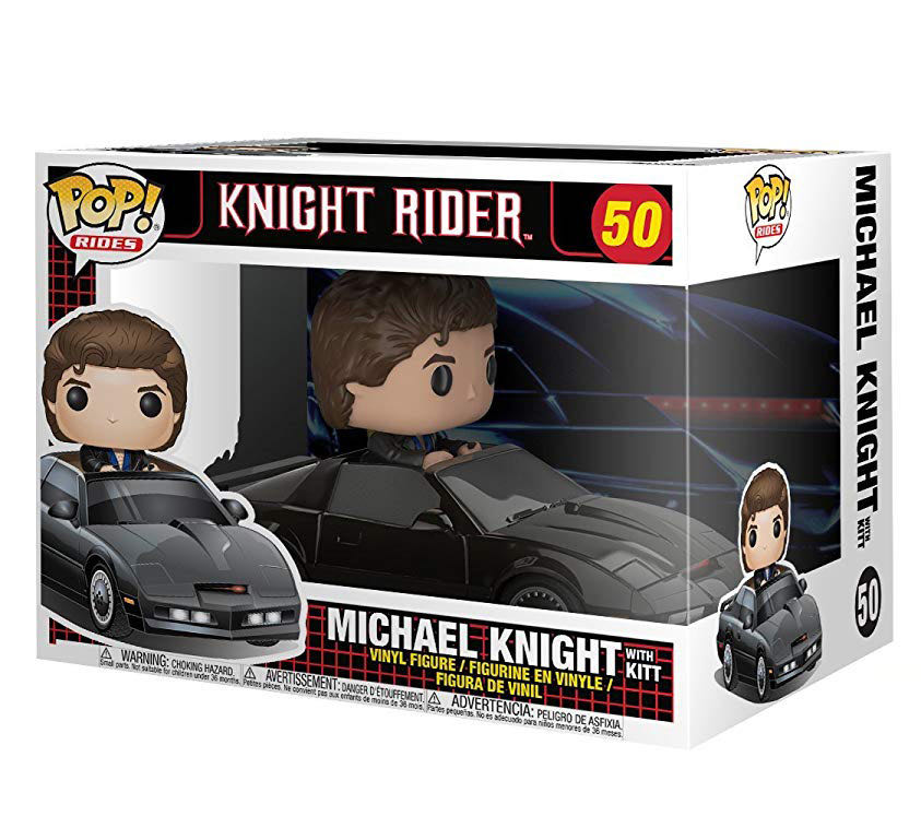 Michael Knight With Kitt (Knight Rider) 50  (Knight Rider) action figure collectible [Barcode 889698327213] - Main Image 2