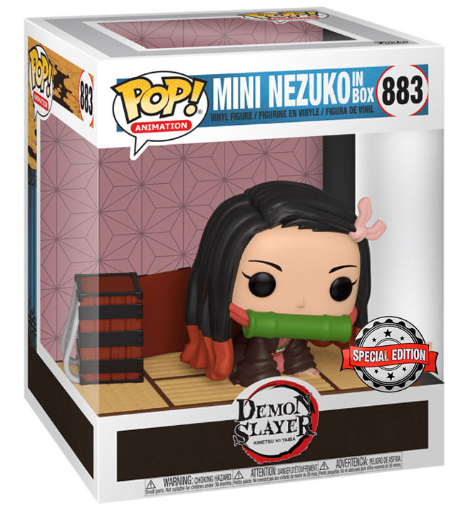 Mini Nezuko In Box (Demon Slayer) 883 Special Edition  action figure collectible [Barcode 889698503464] - Main Image 2