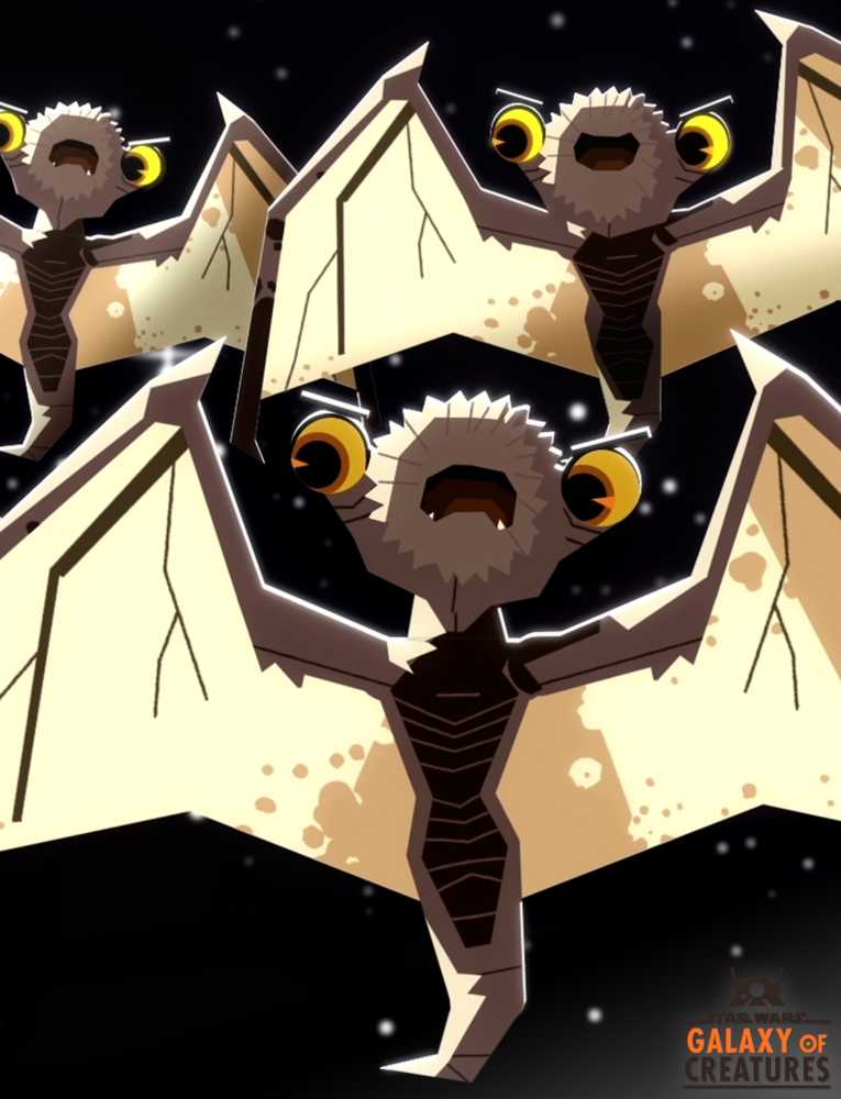 Galaxy Of Creatures Plush Mynock Star Wars  ESB - Hasbro (Star Wars Galaxy of Creatures) action figure collectible [Barcode 194735070954] - Main Image 4