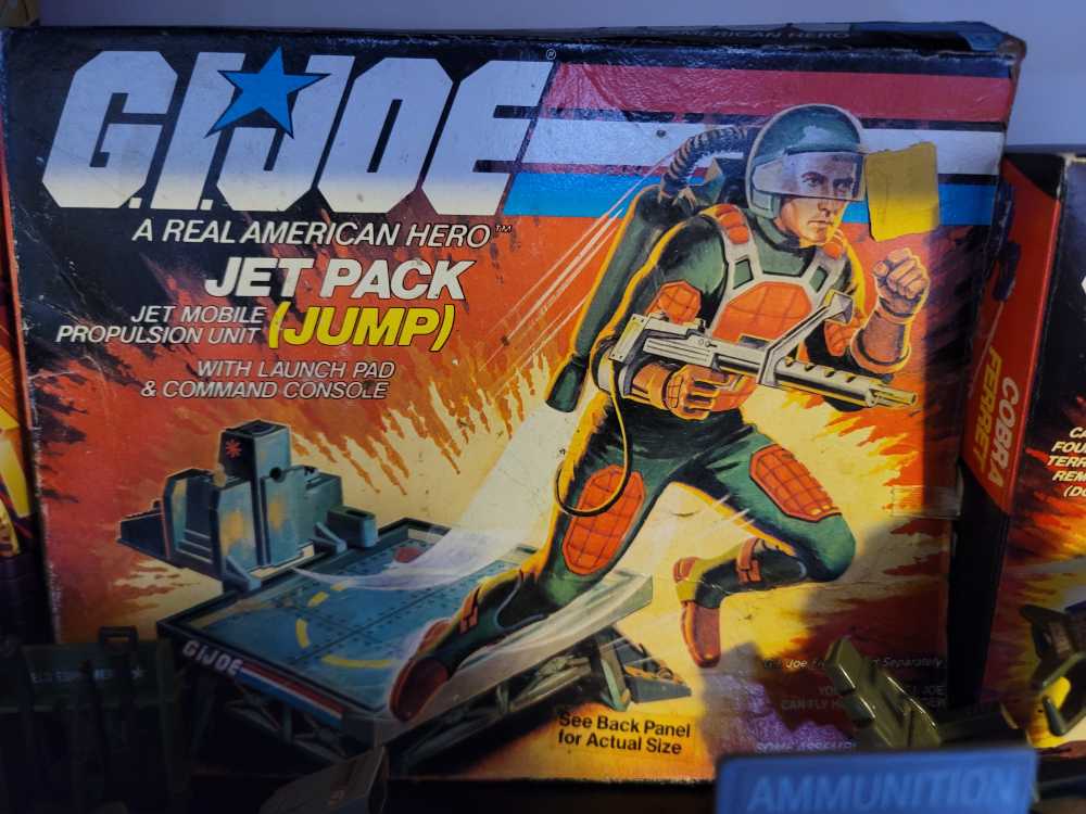 Jump Jet Pack - Hasbro (GI Joe Vintage) action figure collectible - Main Image 1