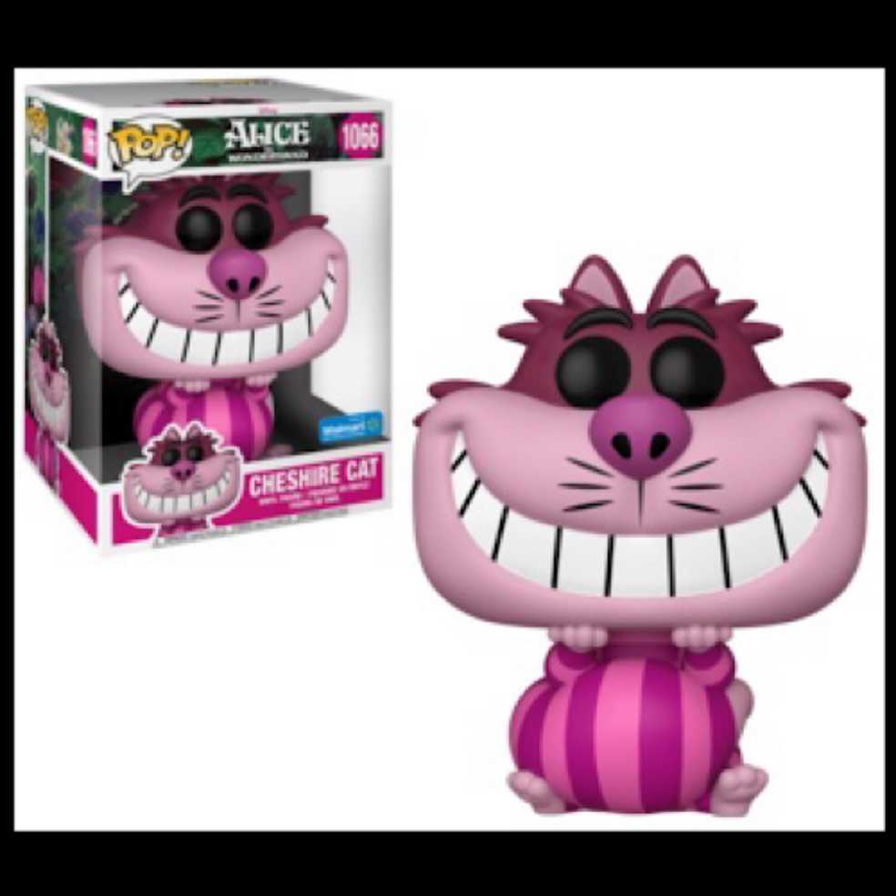 1066 Cheshire Cat (Size) - Disney: Alice in Wonderland - Funko Jumbo (Funko Pop! Jumbo) action figure collectible [Barcode 889698561433] - Main Image 2