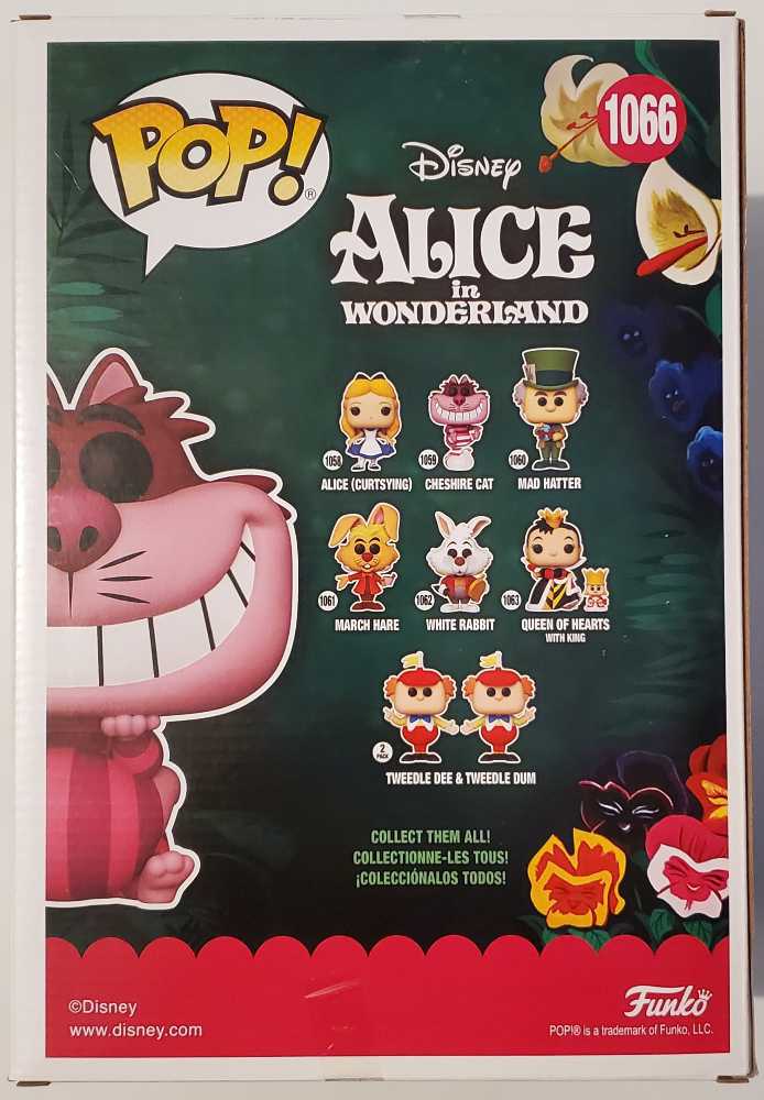 1066 Cheshire Cat (Size) - Disney: Alice in Wonderland - Funko Jumbo (Funko Pop! Jumbo) action figure collectible [Barcode 889698561433] - Main Image 4