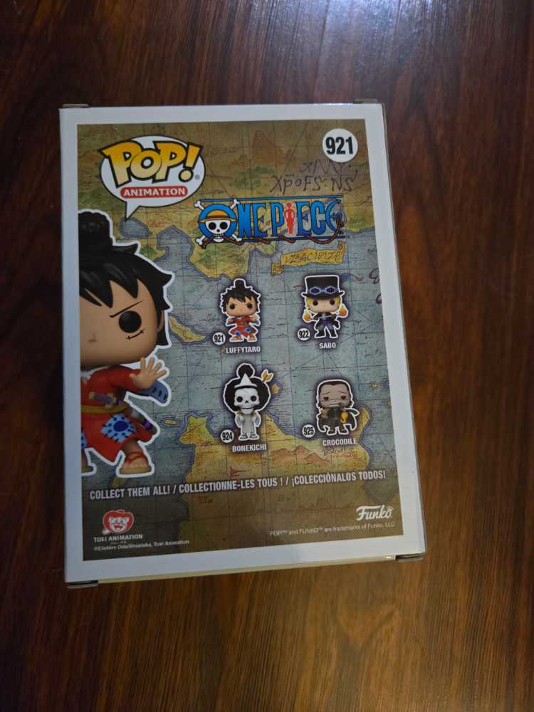 Funko Pop! Animation #921 Luffytaro Metallic Exclusive  action figure collectible [Barcode 889698545327] - Main Image 2