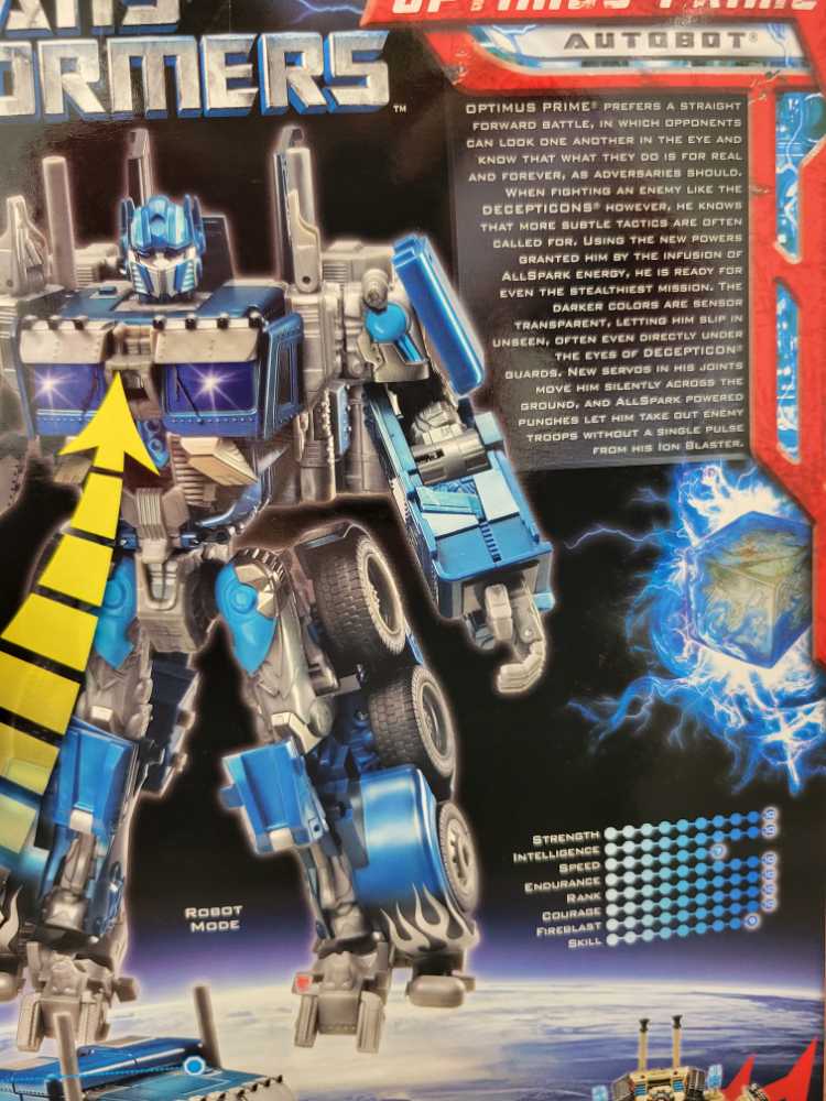 Optimus Prime Nightwatch Boxed - Hasbro (Movie) action figure collectible - Main Image 4