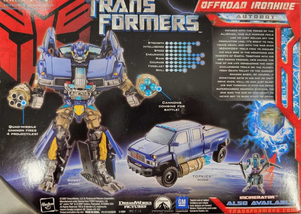 Ironhide Offroad Boxed - Hasbro (Movie) action figure collectible - Main Image 3