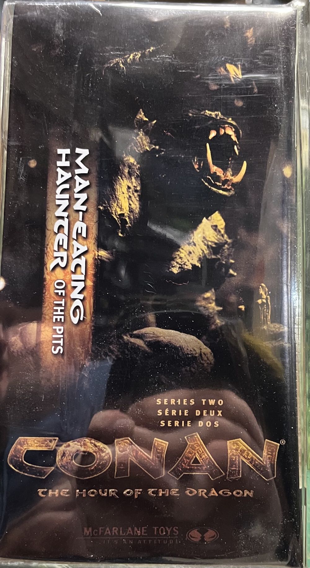 Man-eating Haunter Of The Pits *Complete* - McFarlane Toys (Conan Series 2 : The Hour Of The Dragon) action figure collectible [Barcode 787926402421] - Main Image 3