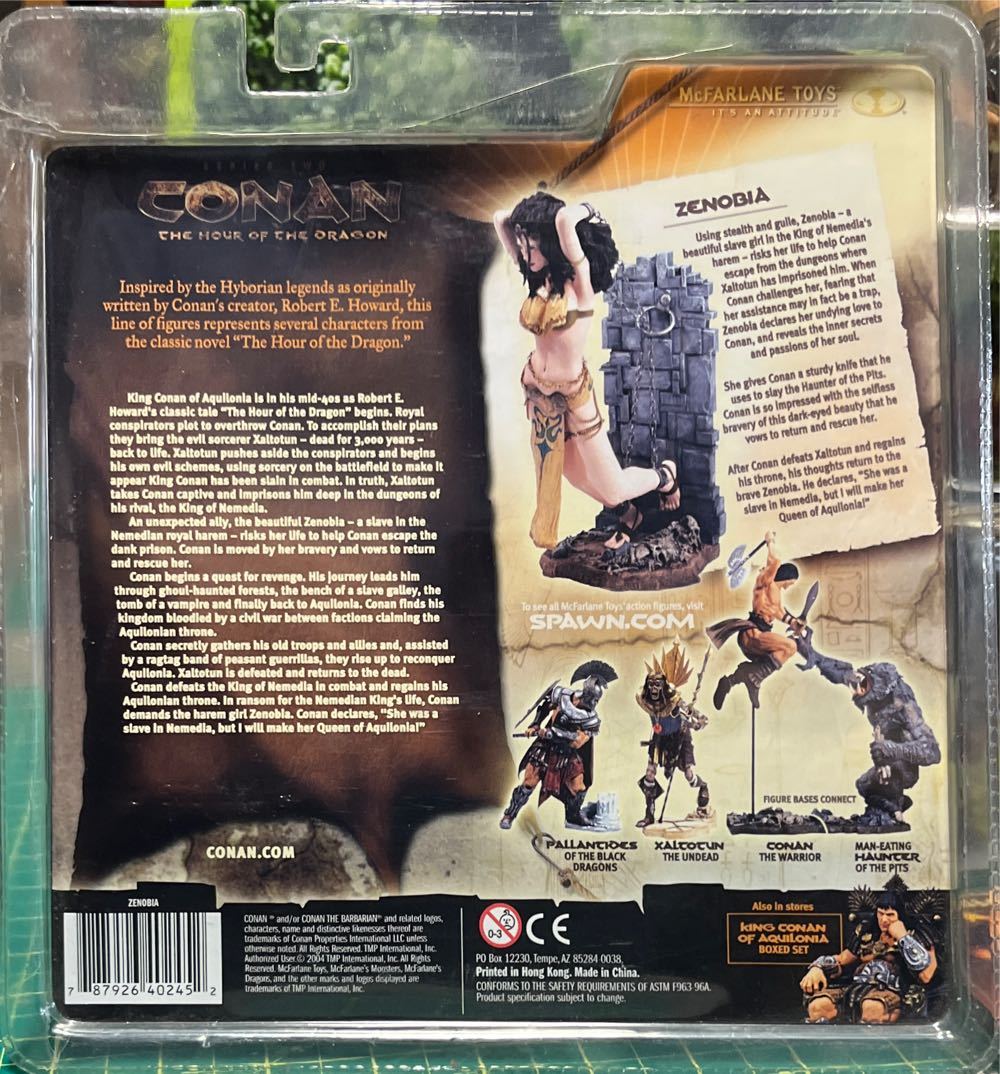 Zenobia - McFarlane Toys (Conan Series 2 : The Hour Of The Dragon) action figure collectible [Barcode 787926402452] - Main Image 2