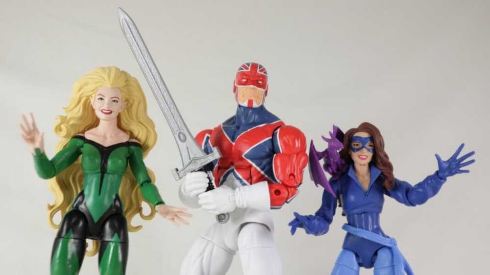 Marvel Legends Excalibur(Captain Brittain, Meggan and Shadowcat) - Hasbro (Marvel Legends) action figure collectible [Barcode 5010993921287] - Main Image 4
