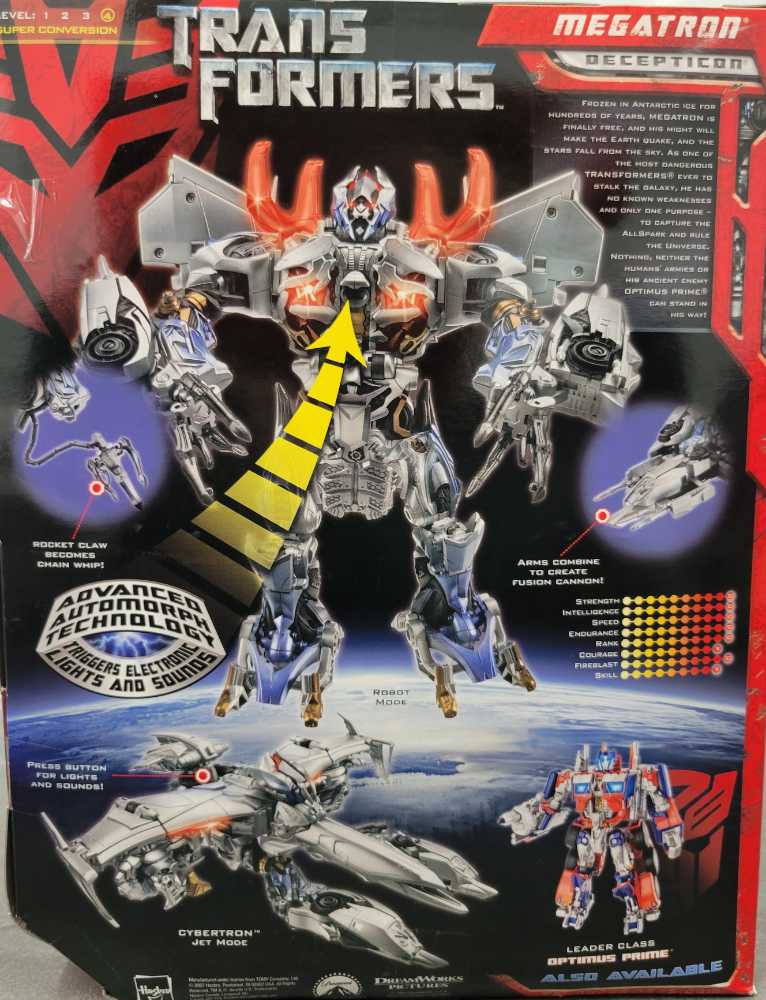 Megatron Leader 1st Boxed - Hasbro (Movie) action figure collectible - Main Image 3
