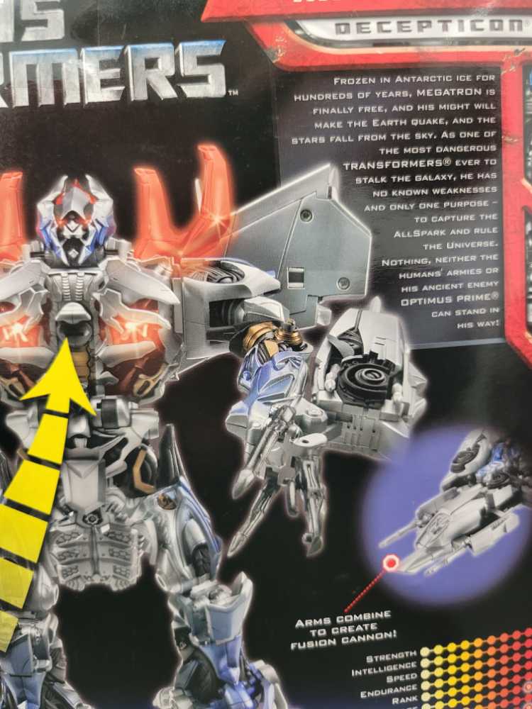 Megatron Leader 1st Boxed - Hasbro (Movie) action figure collectible - Main Image 4