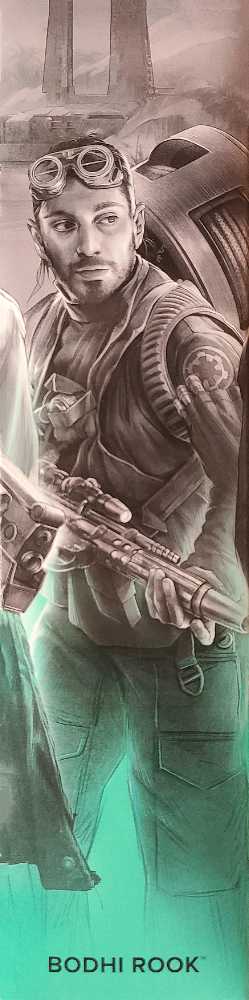 Black Series : Rogue One #06 Bodhi Rook - Disney / Hasbro (Black Series 6” Rogue One 2020- 2024) action figure collectible [Barcode 5010993905072] - Main Image 3