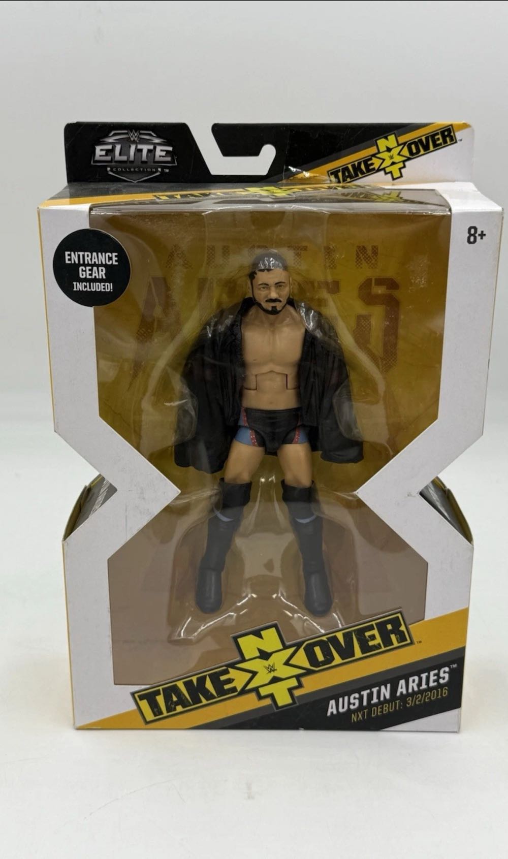 Austin Aries - Elite Series Nxt Takeover - Mattel (WWE Elite Collection Series) action figure collectible [Barcode 887961514407] - Main Image 2
