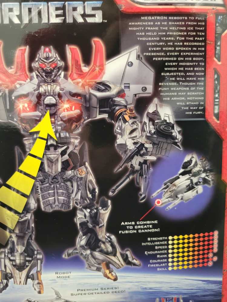 Megatron Premium Boxed - Hasbro (Movie) action figure collectible - Main Image 4
