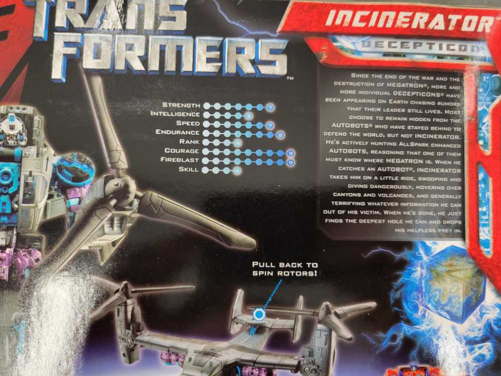 Incinerator 1st Boxed - Hasbro (Movie) action figure collectible - Main Image 4