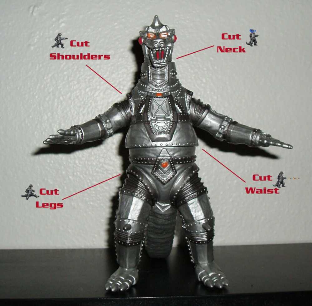 Bandai Creations Mechagodzilla 1974  action figure collectible - Main Image 3